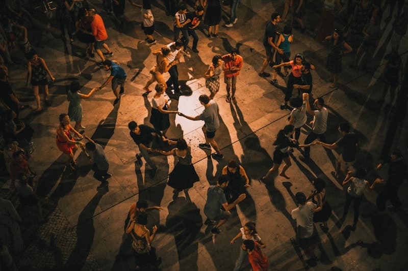 Social dance floor